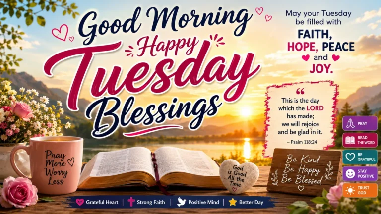 Good Morning Tuesday Blessings
