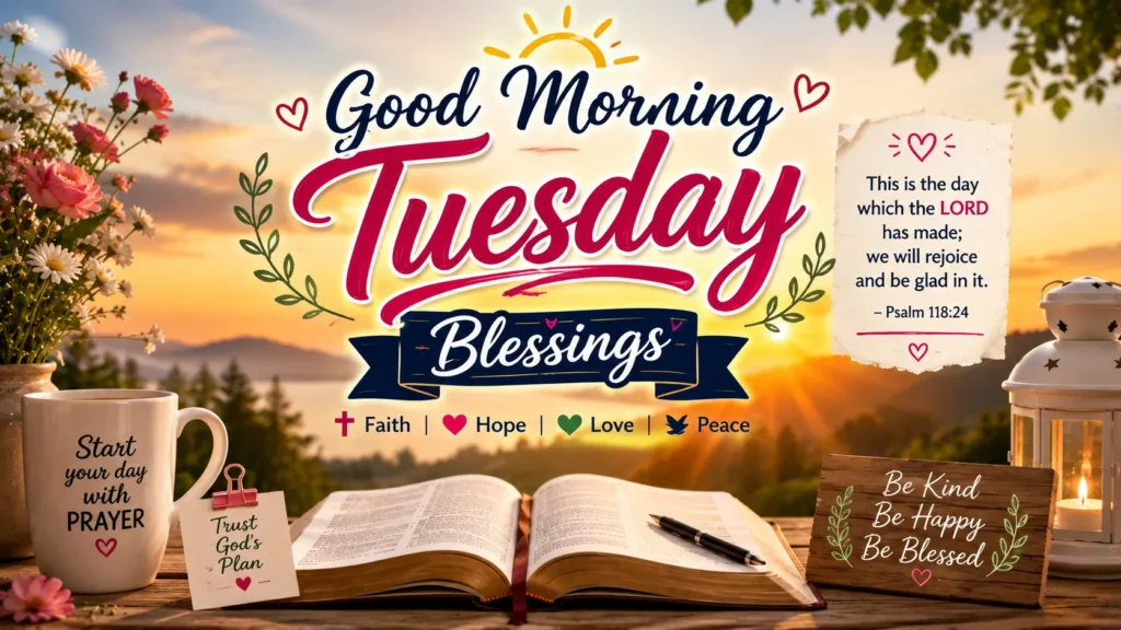 Good Morning Tuesday Blessings