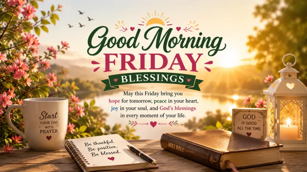 Good Morning Friday Blessings