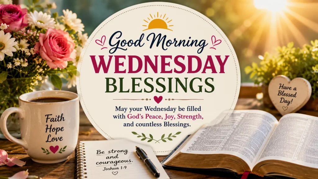 Good Morning Wednesday Blessings