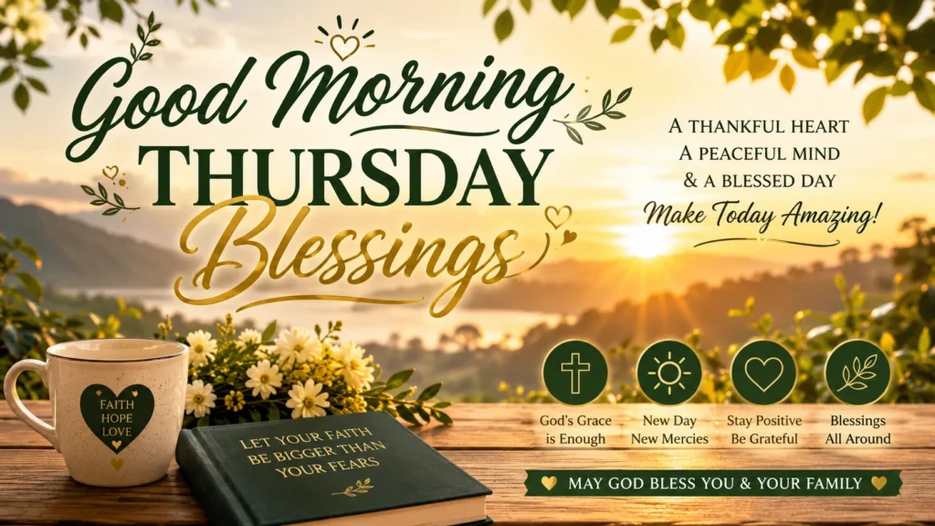 Good Morning Thursday Blessings