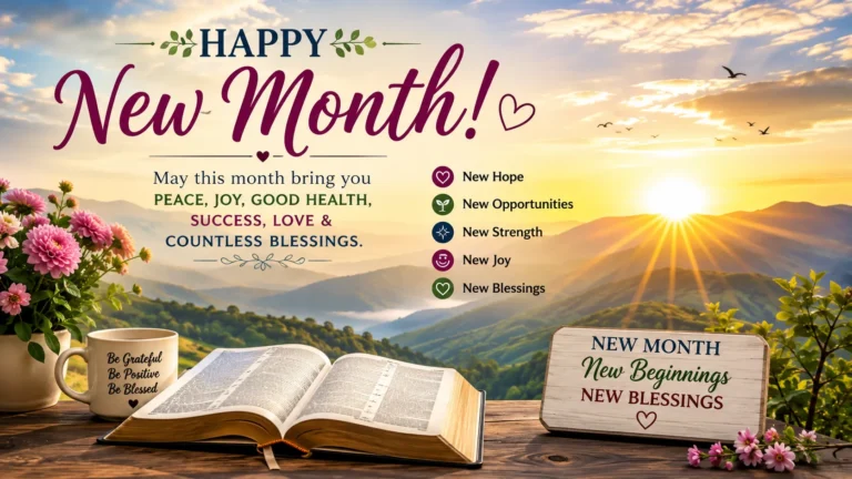 New Month Blessings