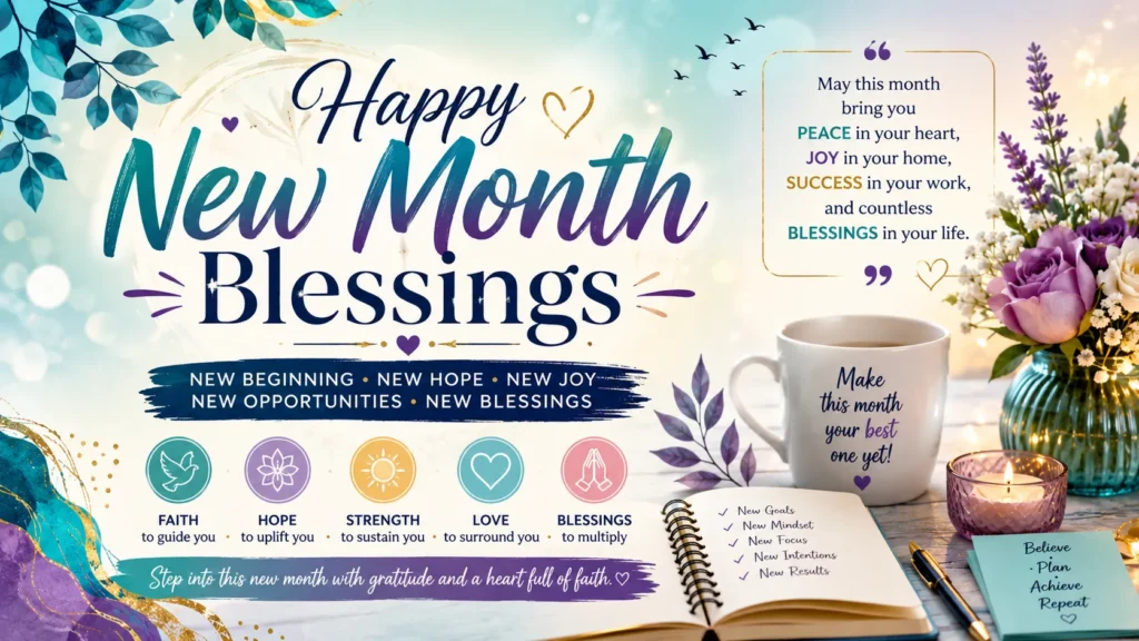New Month Blessings