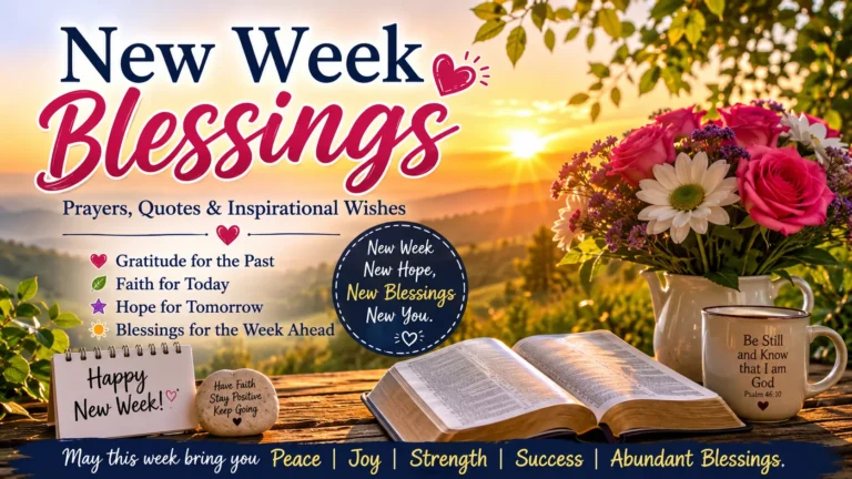 New Week Blessings