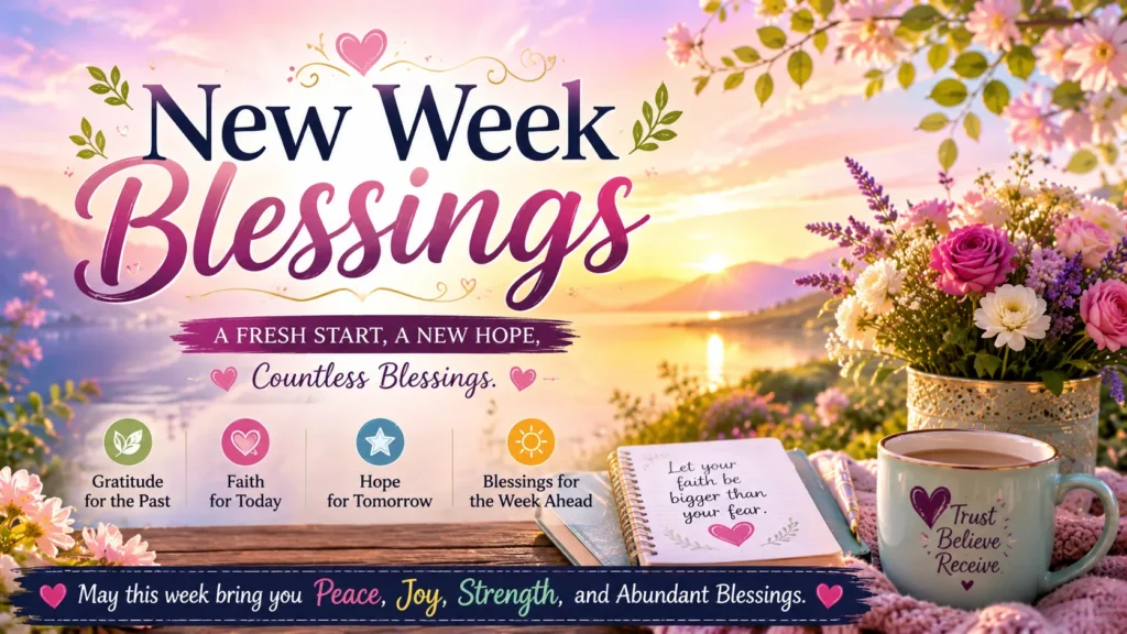 New Week Blessings