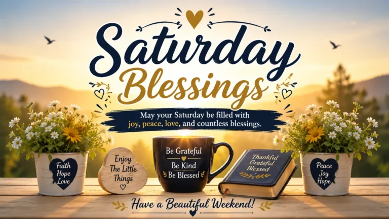 Saturday Blessings