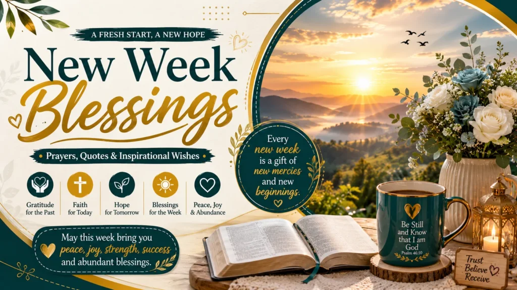 New Week Blessings