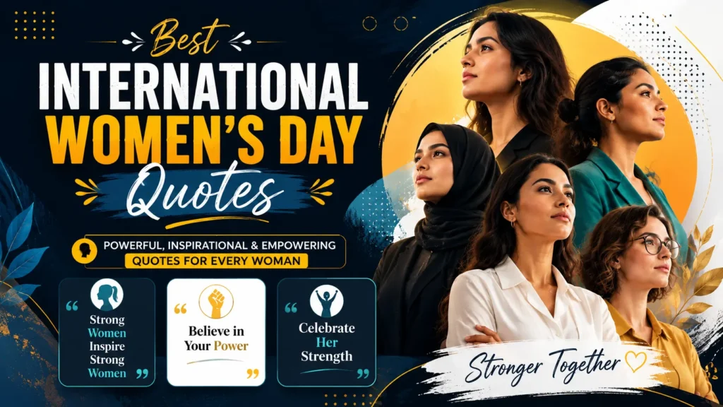 Best International Womens Day Quotes