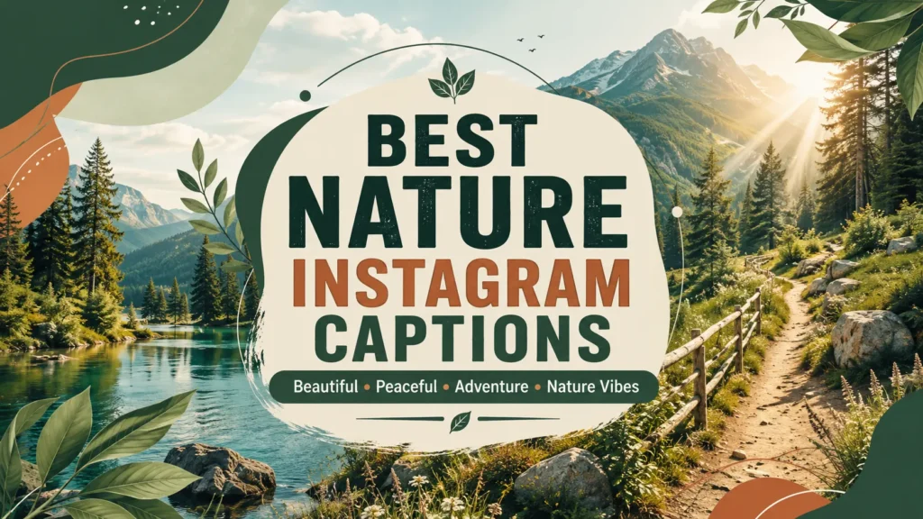 Best Nature Instagram Captions