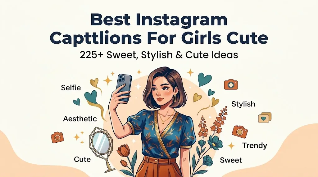 Best Instagram Captions For Girls Cute