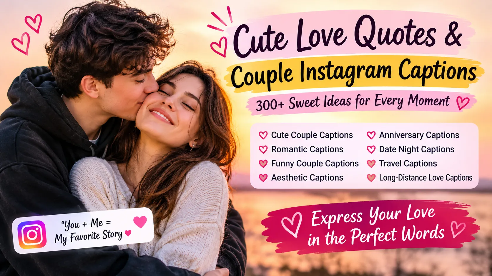 Cute Love Quotes Couple Instagram Captions