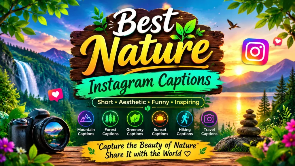 Best Nature Instagram Captions