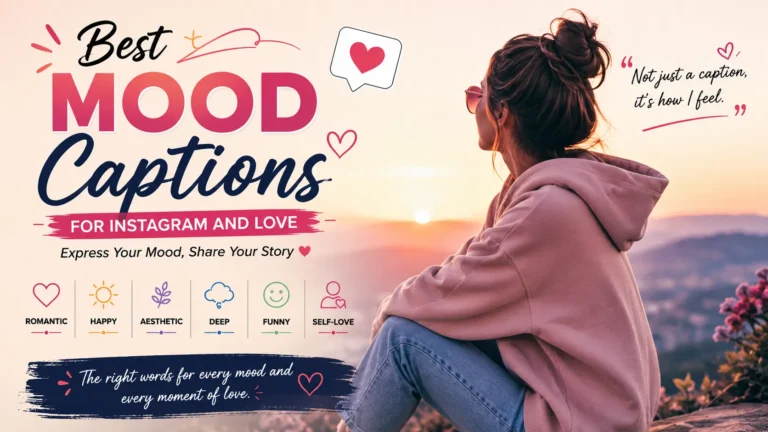 Best Mood Captions For Instagram And Love