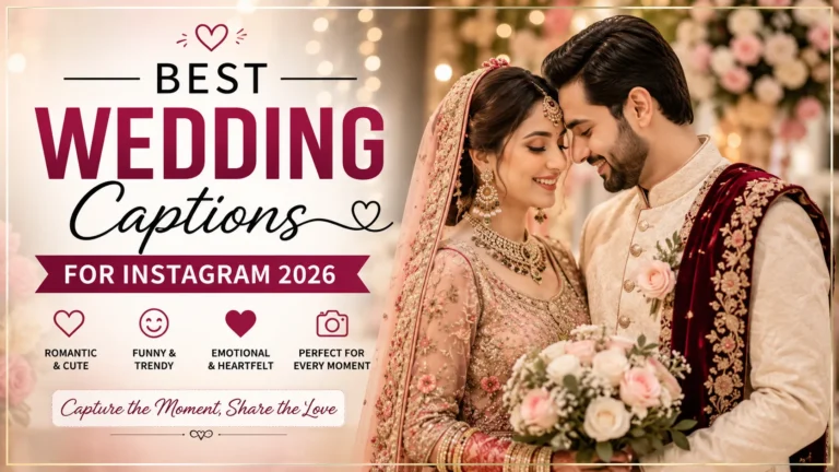 Wedding Captions For Instagram 2026