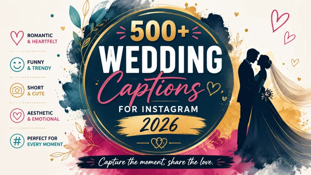 Wedding Captions For Instagram 2026