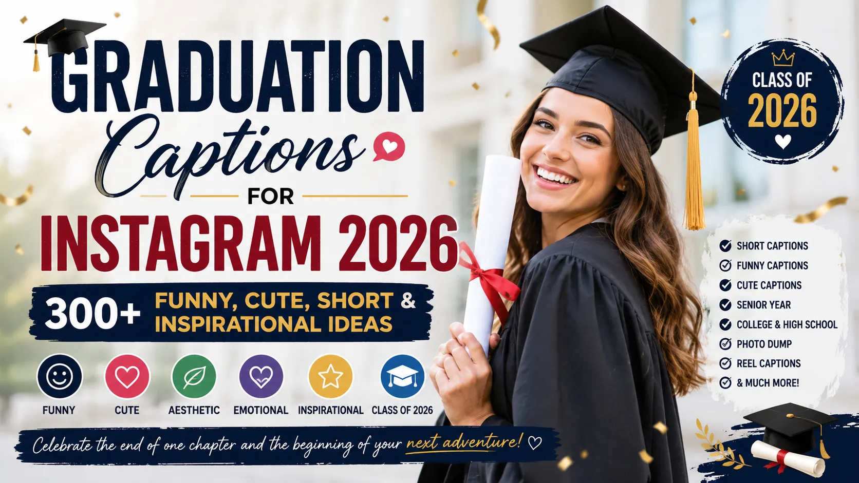 Graduation Captions For Instagram 2026