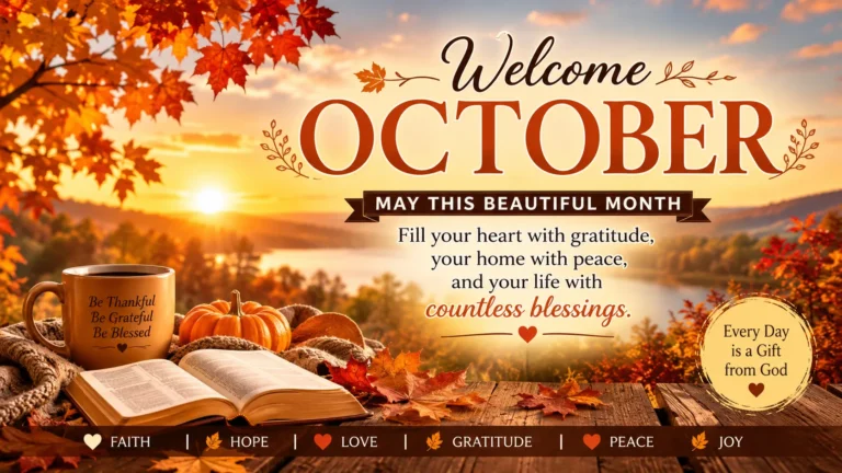 October Blessings