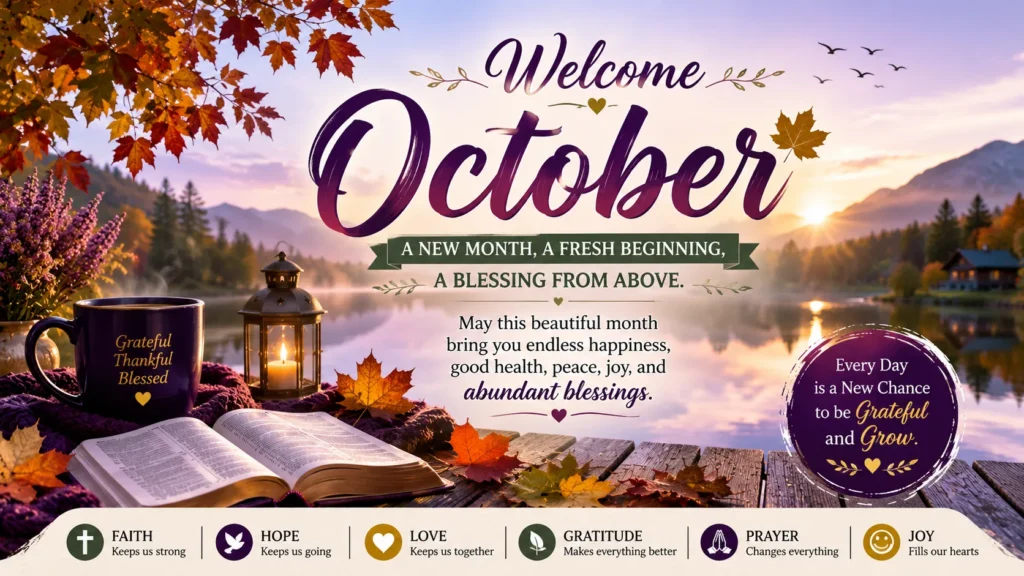 October Blessings