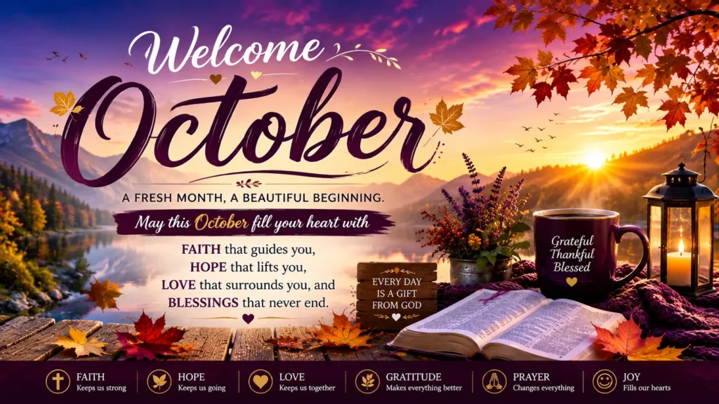  October Blessings