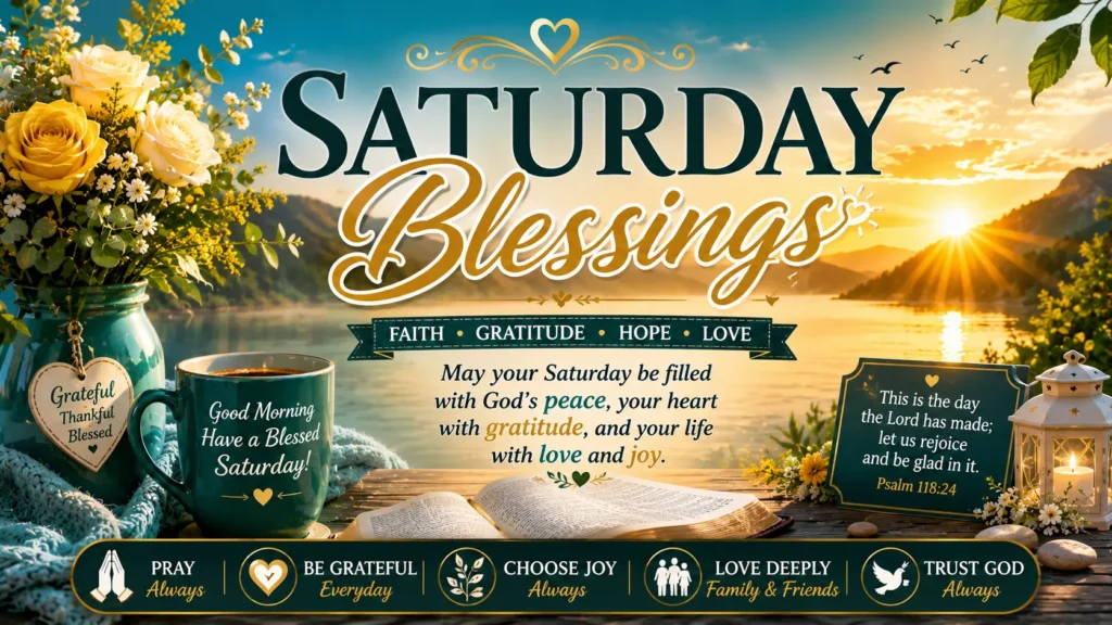 Saturday Blessings