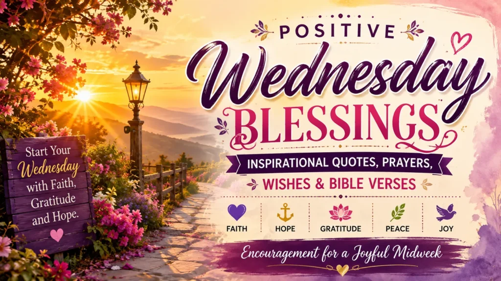 Positive Wednesday Blessings