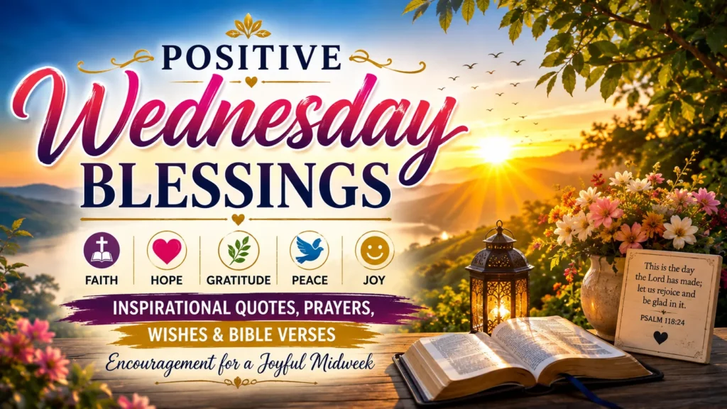 Positive Wednesday Blessings