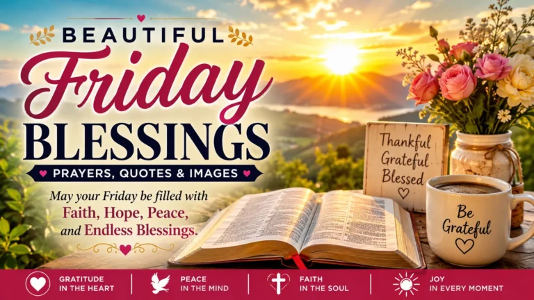 Beautiful Friday Blessings