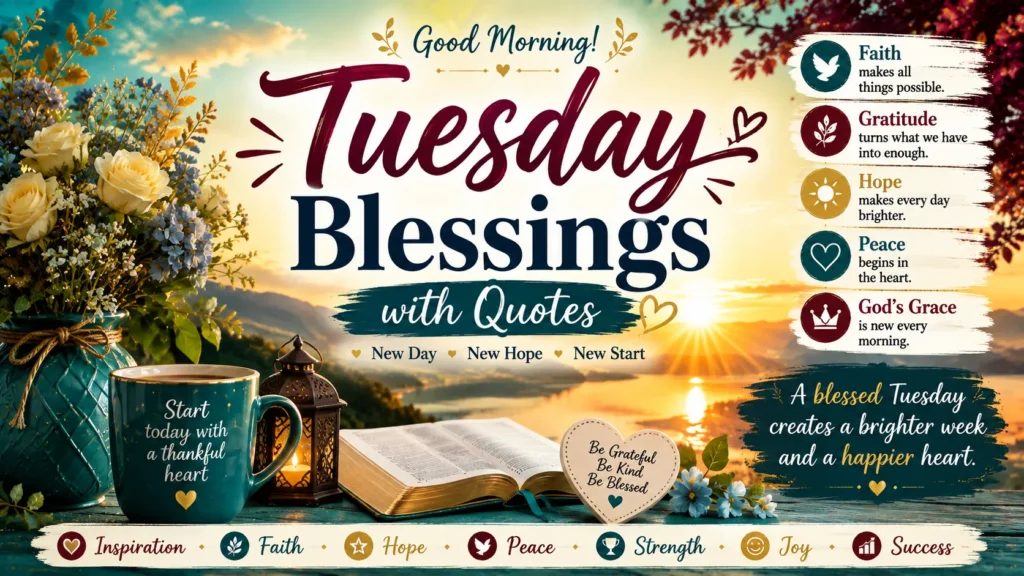 Tuesday Blessings With Quotes