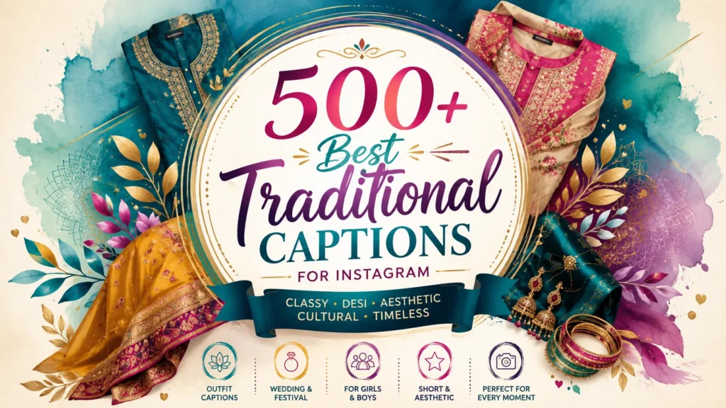 Best Traditional Captions For Instagram