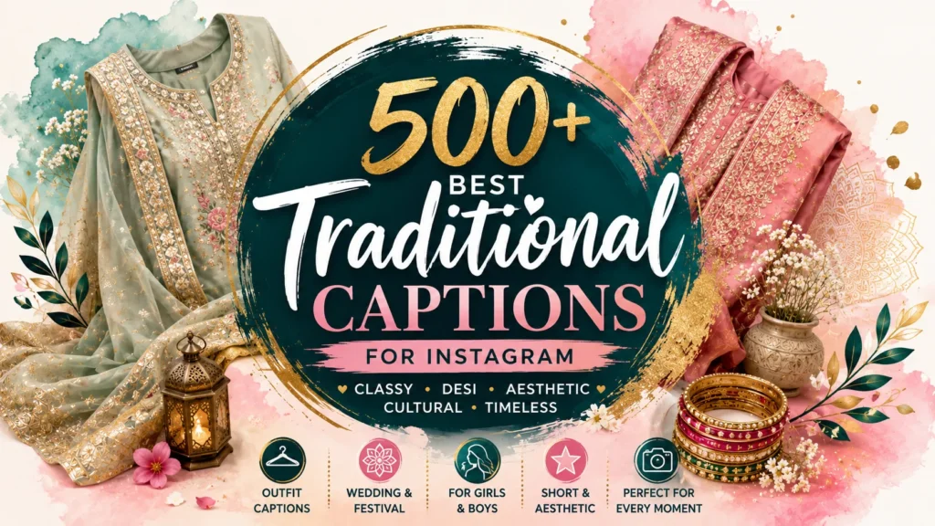 Best Traditional Captions For Instagram