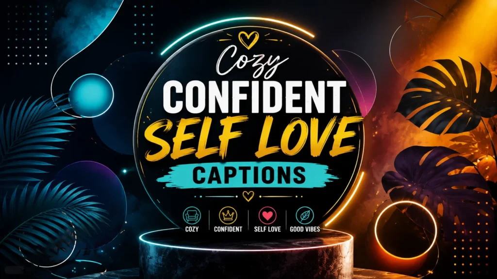 Cozy Confident Self Love Captions