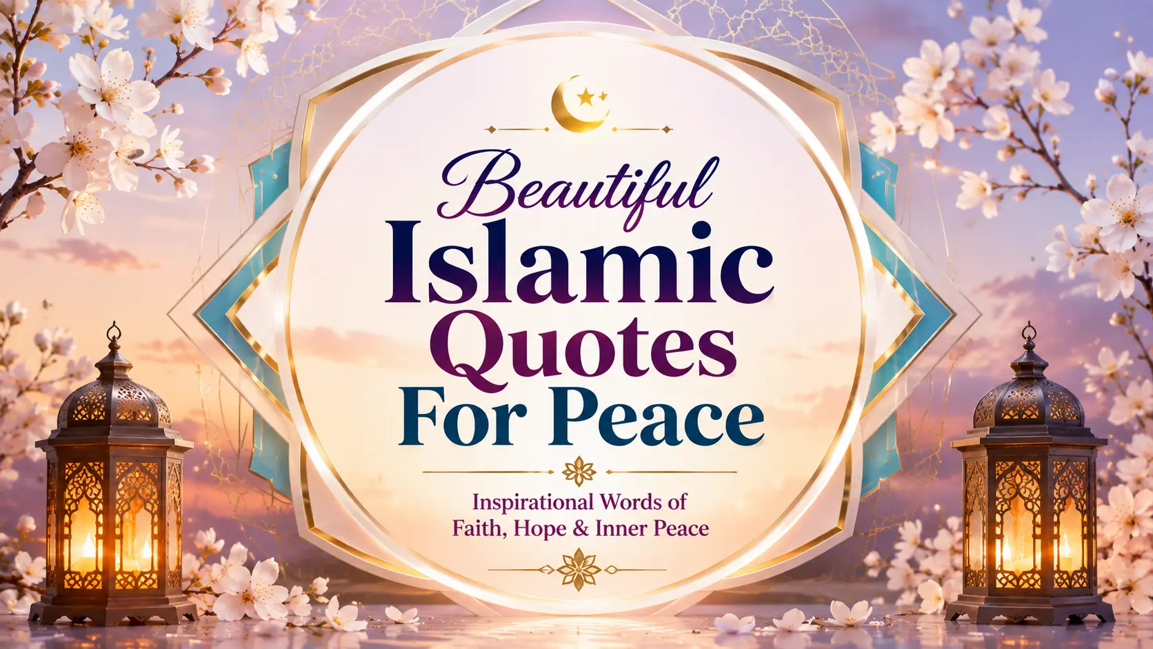 Beautiful Islamic Quotes For Peace