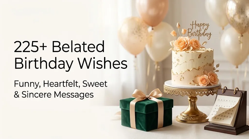 Belated Birthday Wishes