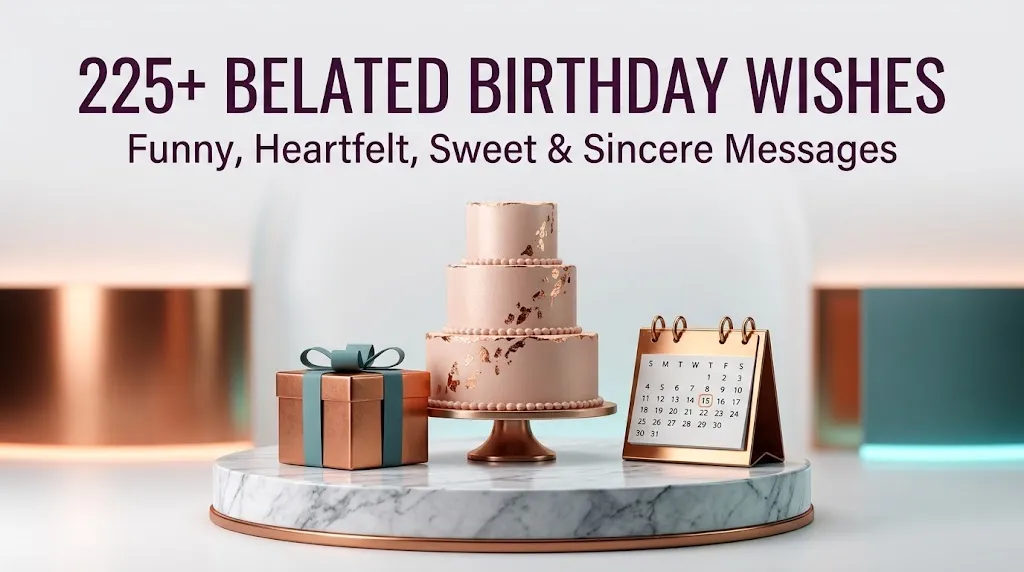 Belated Birthday Wishes
