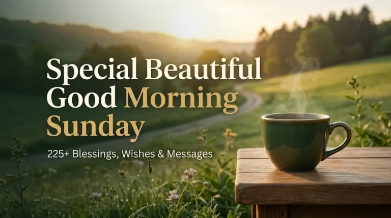 Special Beautiful Good Morning Sunday