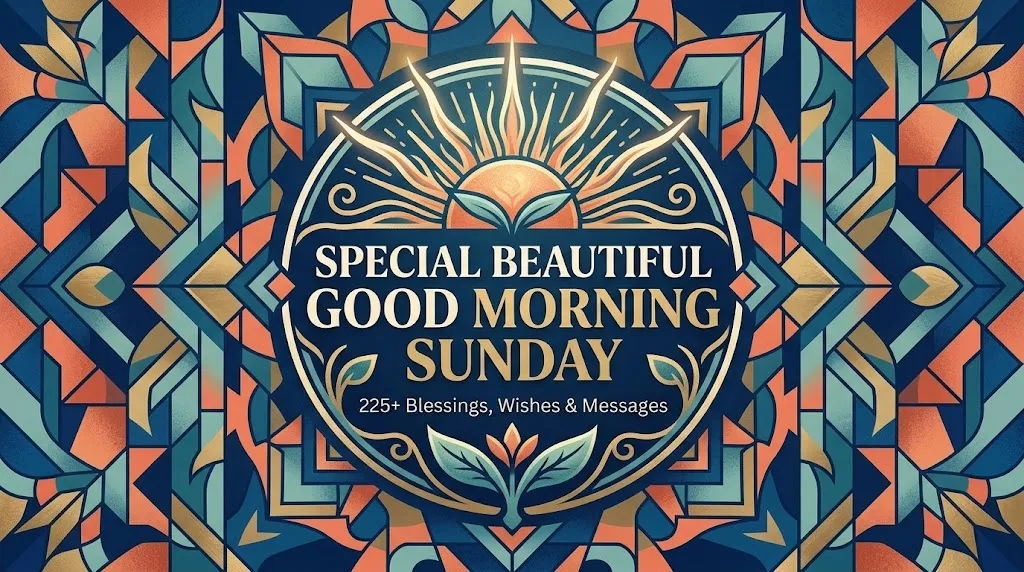 Special Beautiful Good Morning Sunday