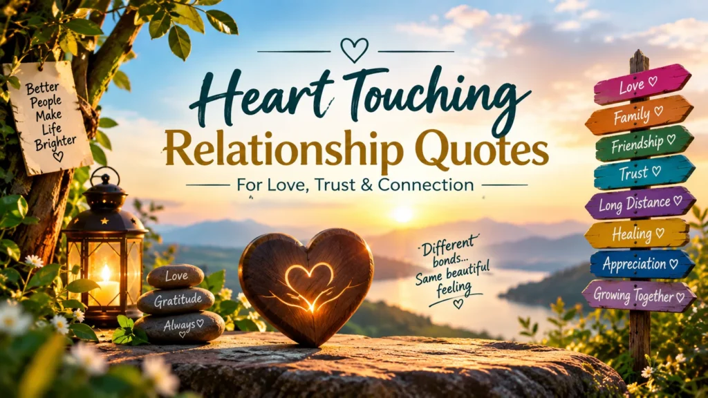Heart Touching Relationship Quotes