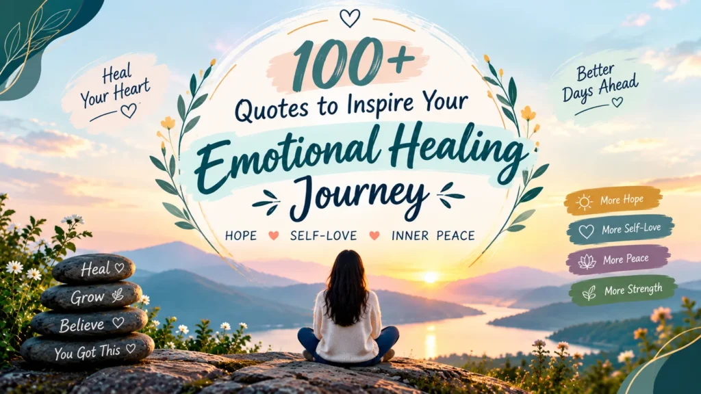 Quotes To Inspire Your Emotional Healing Journey