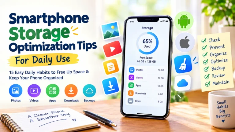Smartphone Storage Optimization Tips For Daily Use