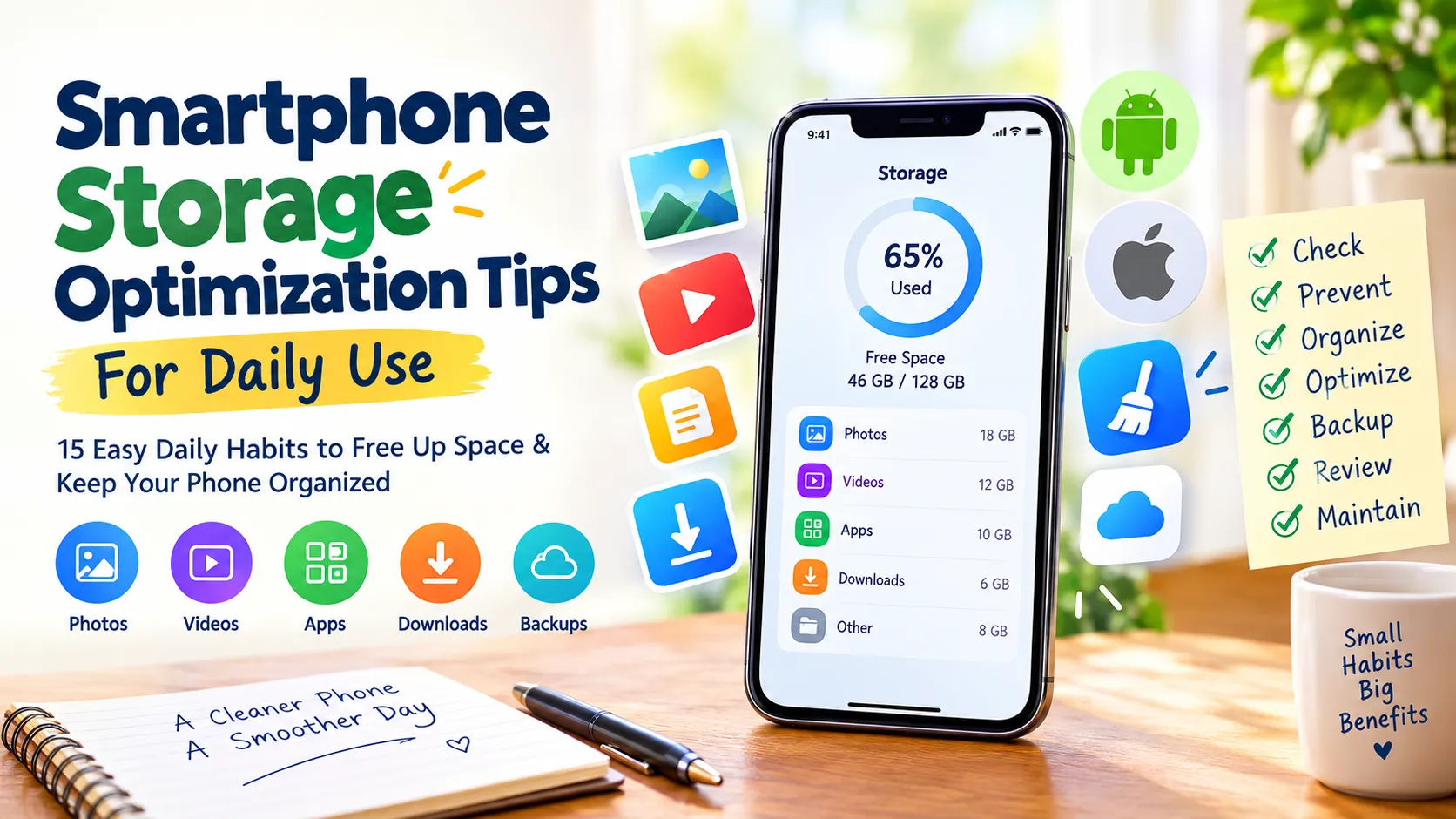 Smartphone Storage Optimization Tips For Daily Use