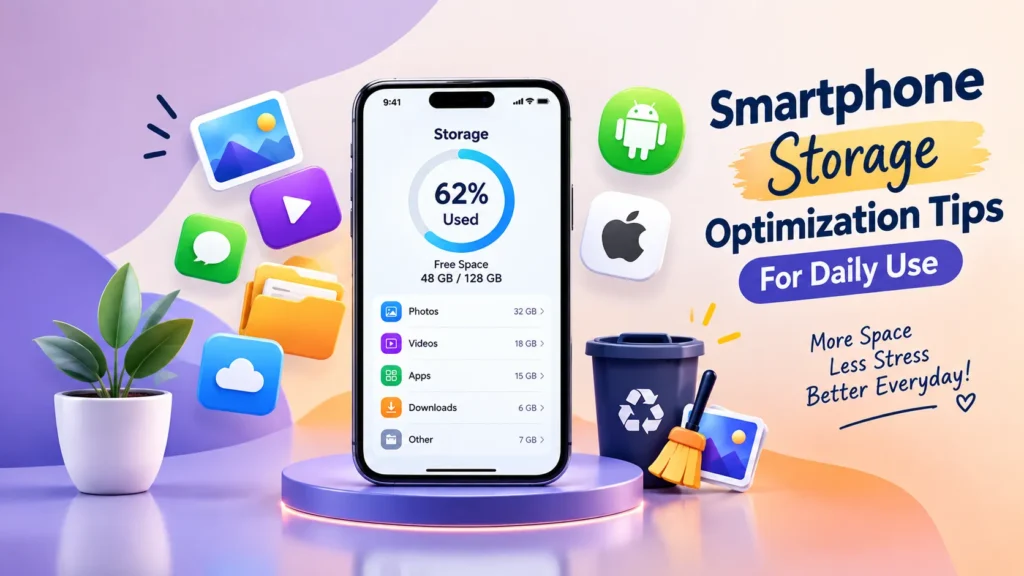 Smartphone Storage Optimization Tips For Daily Use