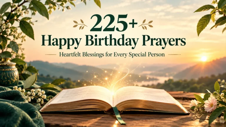 Happy Birthday Prayers