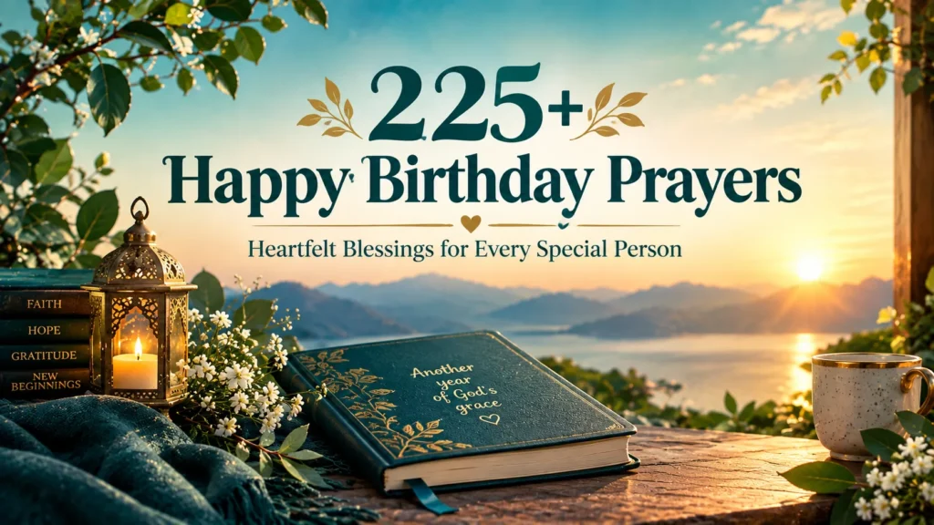 Happy Birthday Prayers