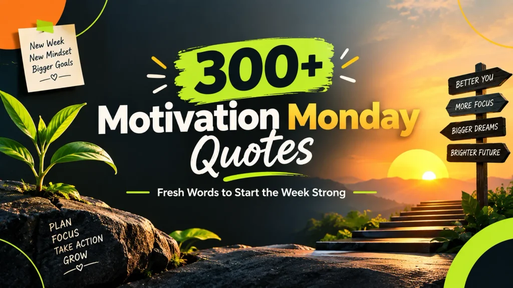 Motivation Monday Quotes