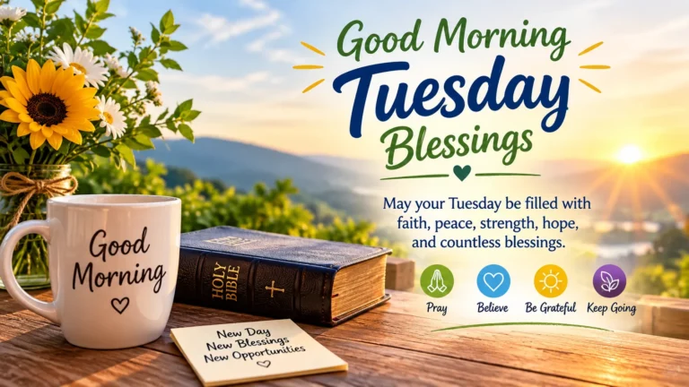 Good Morning Tuesday Blessings