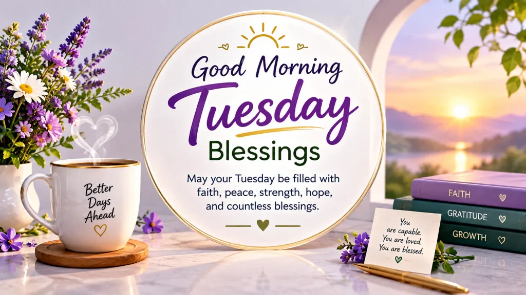 Good Morning Tuesday Blessings
