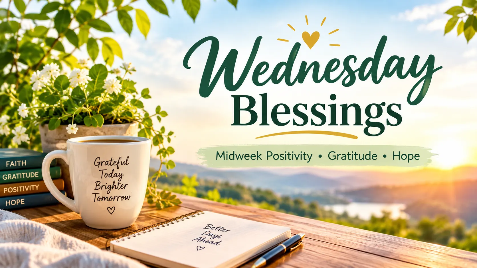 Wednesday Blessings Midweek positivity gratitude