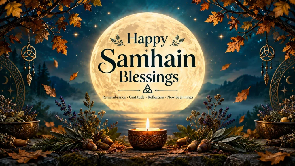Happy Samhain Blessings