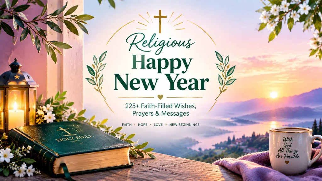 Religious Blessing Happy New Year