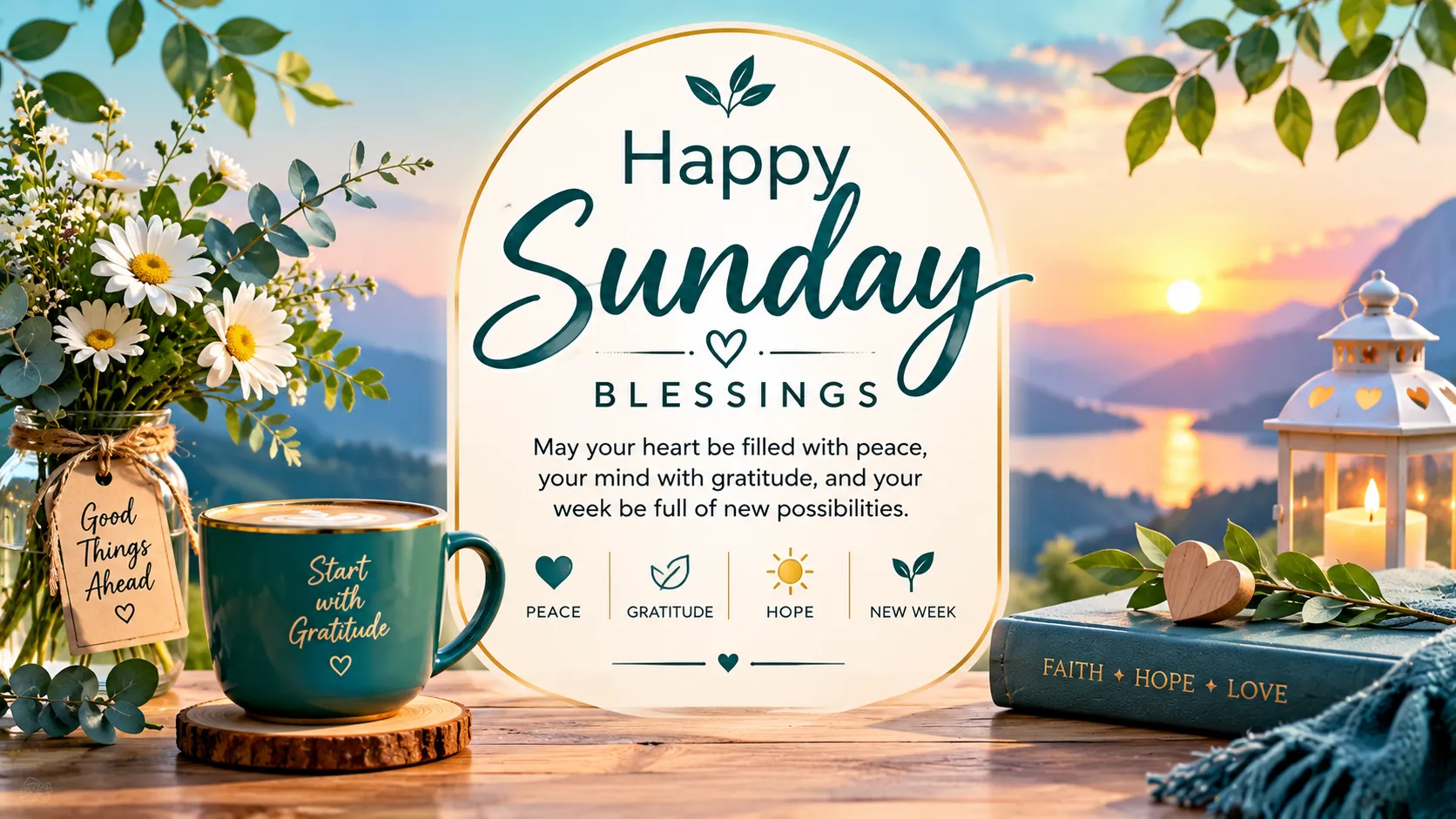 Happy Sunday Blessings